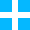 Four blue squares